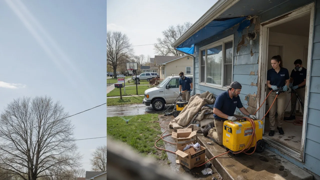 Basement Flood Cleanup in Spring Arbor, MI near me